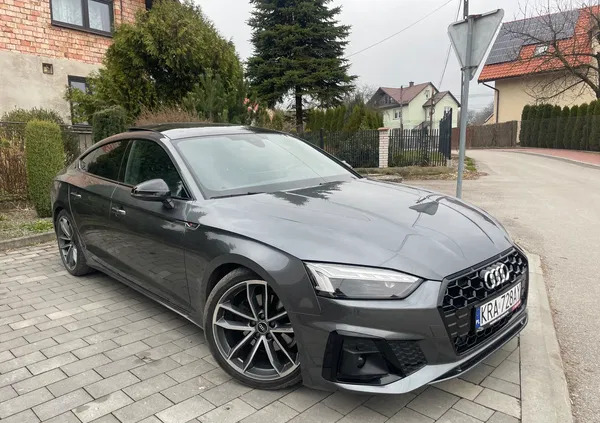 audi a5 ścinawa Audi A5 cena 164900 przebieg: 41530, rok produkcji 2022 z Ścinawa
